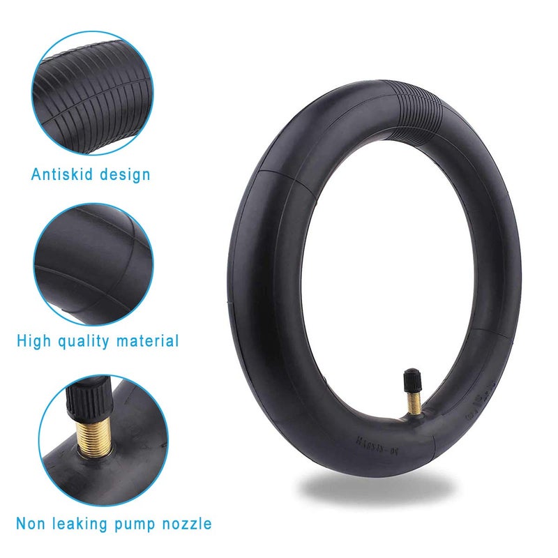 Z-FIRST 8.5-Inch Thickened Inner Tubes for Xiaomi M365 / Gotrax Electric Scooter Inflated Spare Tire Replace Tires 2 Pack - Image 2